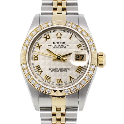 Rolex datejust diamond dial 69173